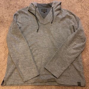 Men’s Lucky Brand poncho with hood